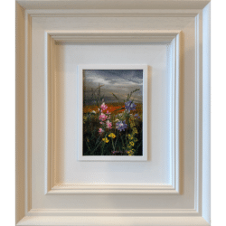 Sunlit Serenity I by Kimberley Harris Original Painting